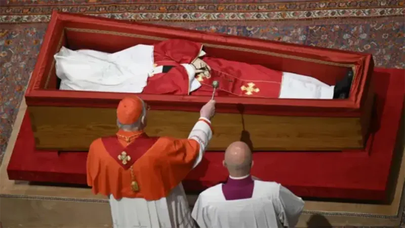 El funeral del papa Francisco el sábado.