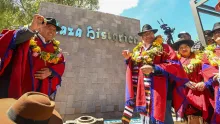 Hacen un homenaje a la Batalla de Tumusla en Cotagaita y llama a fortalecer el Estado Plurinacional.