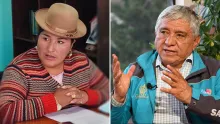 Concejal Lourdes Chambilla y alcalde Iván Arias.