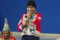 El expresidente del Estado, Evo Morales