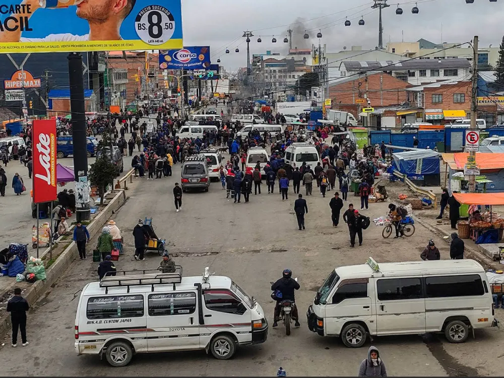 Los dirigentes de los transportistas, calificaron de positiva la primera jornada de movilizaciones.
